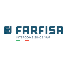 Logo Farfisa - Expert en interphonie et communication sécurisée pour bâtiments.