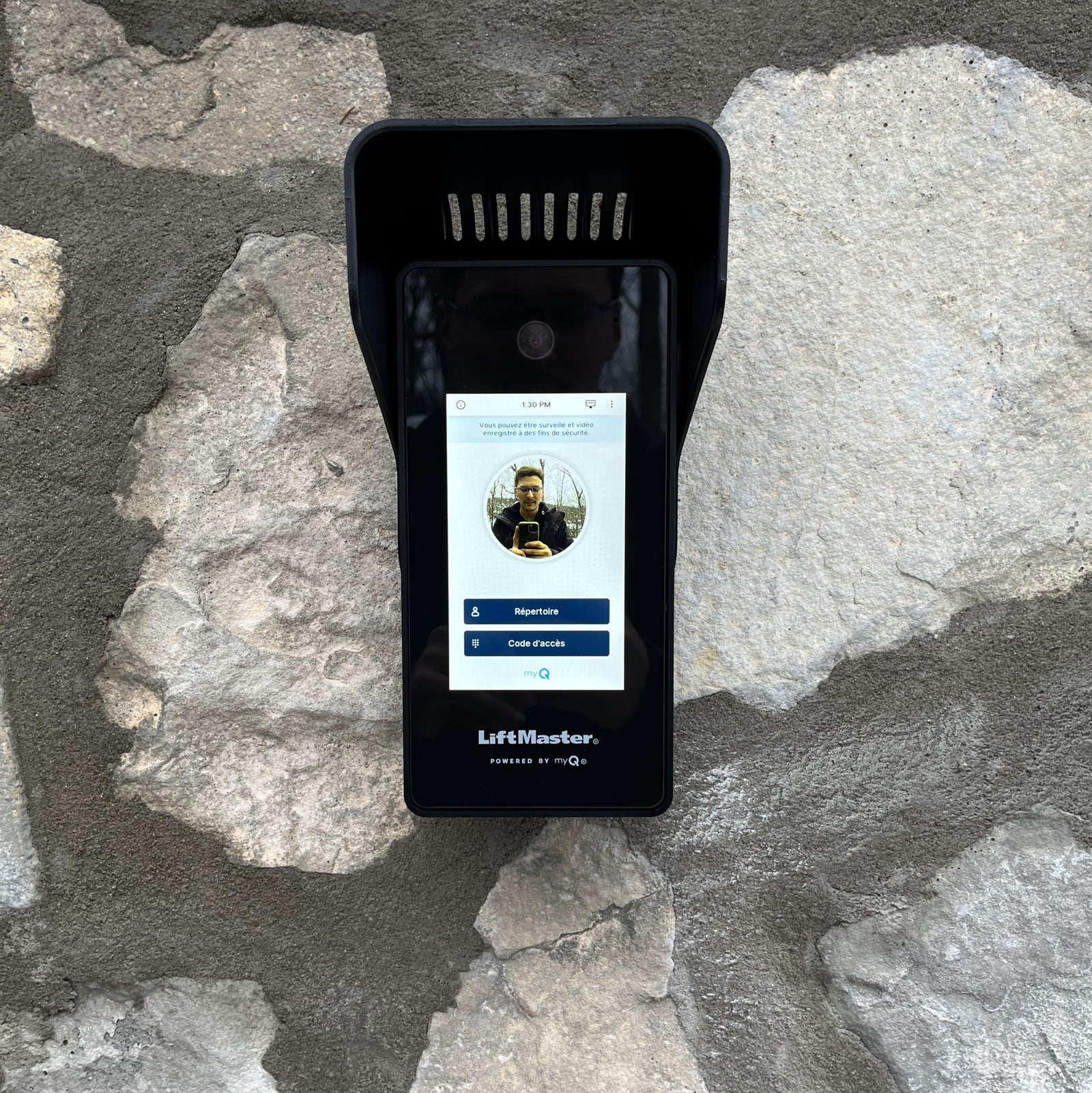 Installation d'intercome audio et vidéo